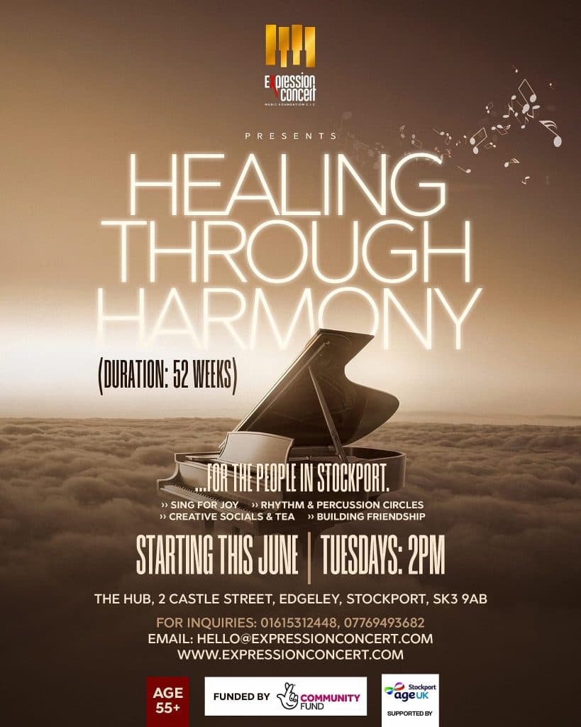 Healing Through Harmony poster